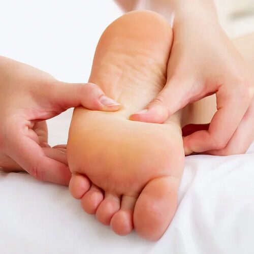 séance de réflexologie plantaire exemple en formation