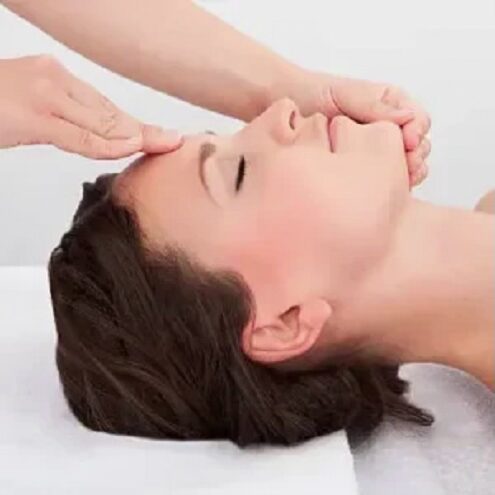 Séance de réflexologie faciale exemple de formation